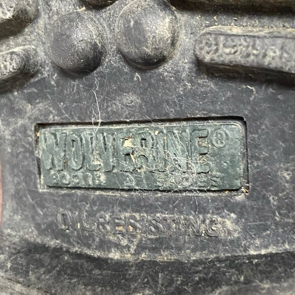 Wolverine Leather Work Boots Mens Sz 9.5 Brown Camo Gore-Tex Insulated Mid Calf - Picture 11 of 13